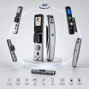 Smart Door Lock with Video Door Bell