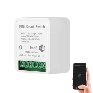 Tuya WiFi Mini Smart Switch 2CH by Naeem Technologies