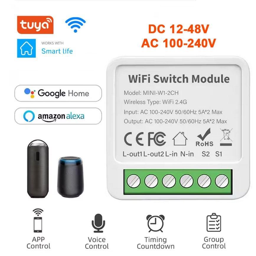 Tuya WiFi Mini Smart Switch 2CH - Image 4