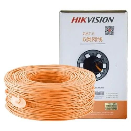 HIKVISION UTP Cat6 24AWG Network Cable Roll 305m | White / Orange / Grey - Image 2