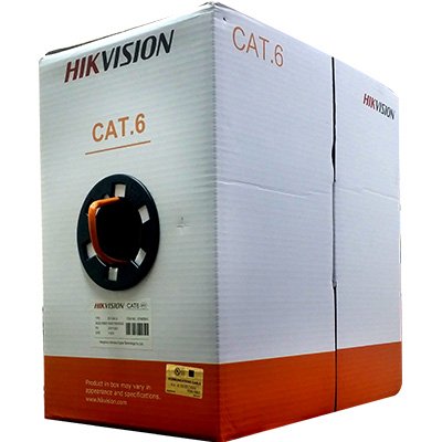 HIKVISION UTP Cat6 24AWG Network Cable Roll 305m | White / Orange / Grey - Image 4