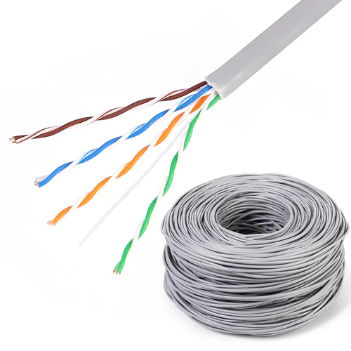 HIKVISION UTP Cat6 24AWG Network Cable Roll 305m | White / Orange / Grey - Image 3