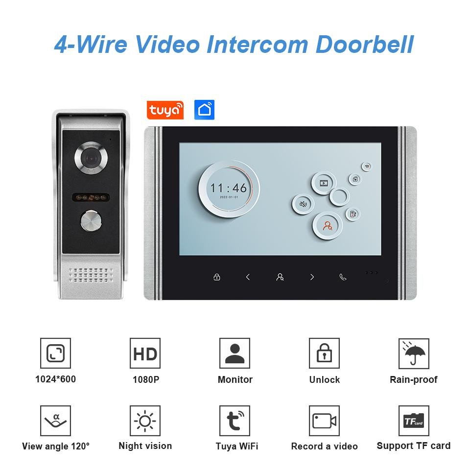 Smart WiFi Video Door Phone System – 1080P HD, - Image 4